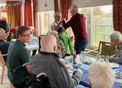 Bewohner im Seniorenhaus Waldfriede