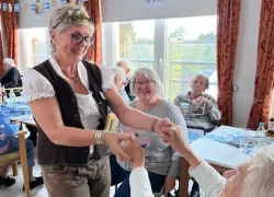 Bewohner im Seniorenhaus Waldfriede