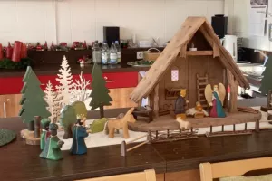 Weihnachsdekoration, Detail