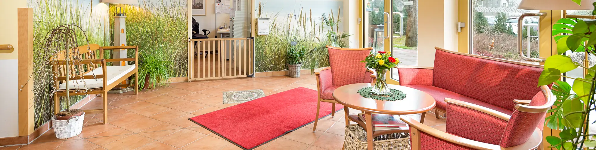 Eingangsbereich des Seniorenhauses